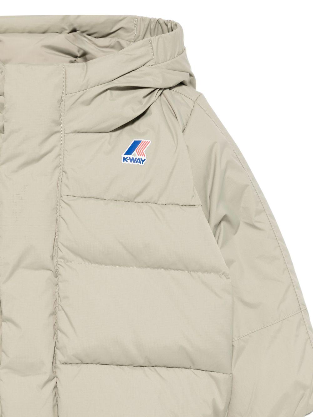 Giubbino per neonati K - Way Kids beige con design trapuntato - Rubino Kids