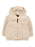 Giubbino per neonati Molo beige con texture Teddy Bear - Rubino Kids