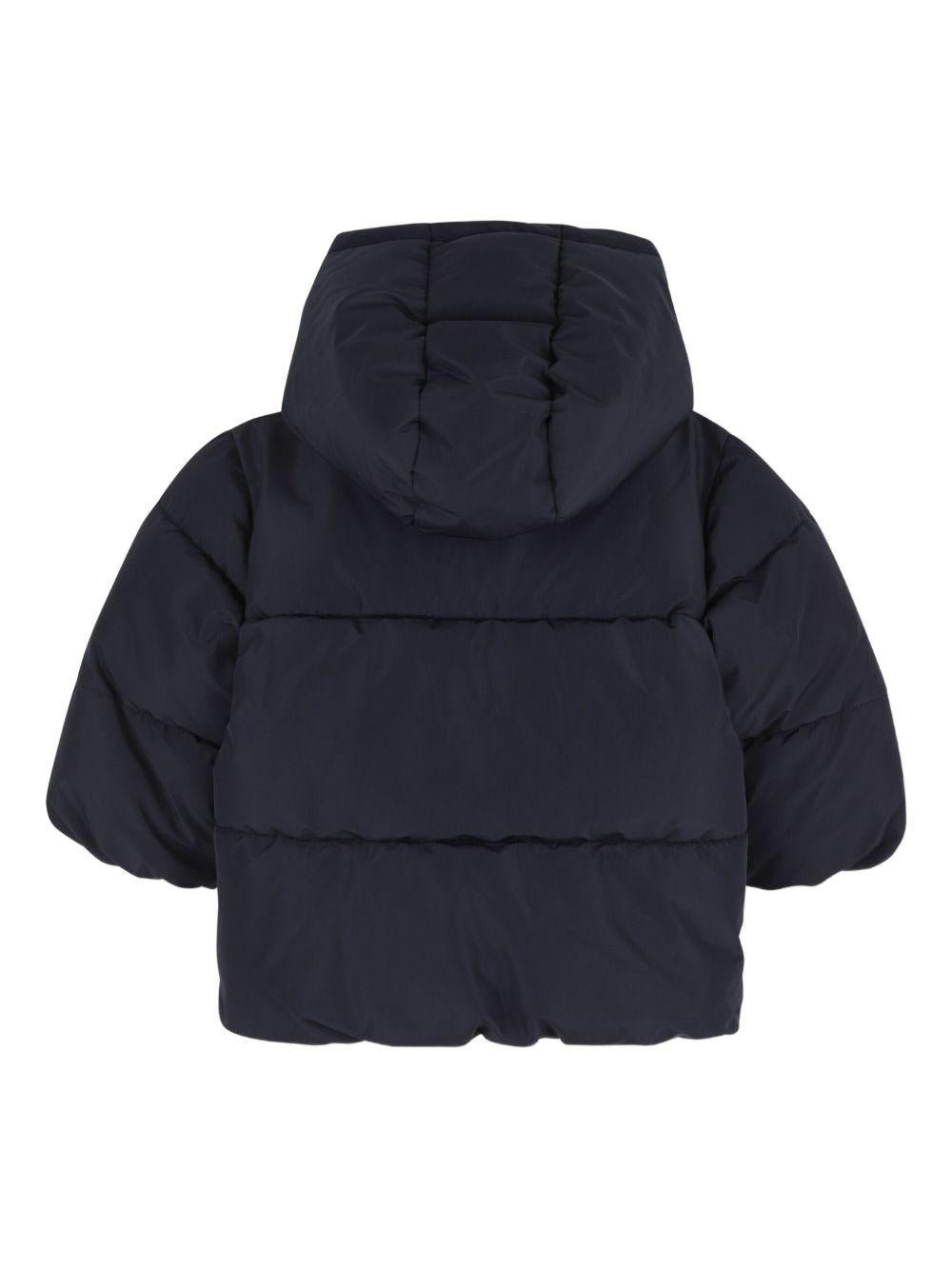Giubbino per neonato Boss Kids blu con design imbottito - Rubino Kids