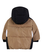 Giubbino per neonato Boss Kids marrone con design color - block - Rubino Kids