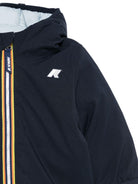 Giubbino per neonato K - Way Kids blu con design reversibile - Rubino Kids