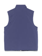 Giubbino smanicato P. Valen per bambino K Way Kids blu con antivento - Rubino Kids