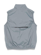 Giubbino smanicato per bambino K Way Kids grigio con design reversibile - Rubino Kids