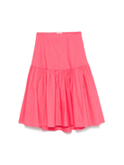 Gonna midi per donna Scotch & Soda rosa svasata - Rubino Kids