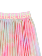 Gonna per bambina Billieblush rosa con design plissettato - Rubino Kids