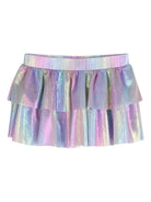 Gonna per bambina Billieblush viola con design iridescente - Rubino Kids