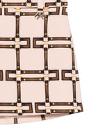 Gonna per bambina Elisabetta Franchi La Mia Bambina rosachiaro con fibbia - Rubino Kids