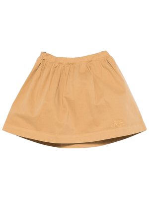 ETRO KIDS beige skirt for girls with elastic waist