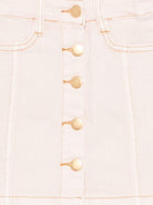 Gonna per bambina Molo rosa con chiusura frontale con abbottonatura - Rubino Kids