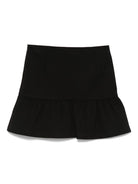 Gonna per bambina Moschino Kids nera con decorazione Teddy Bear - Rubino Kids