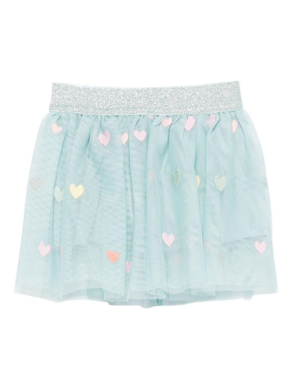 Gonna per neonata Stella McCartney Kids azzurro con decorazione - Rubino Kids