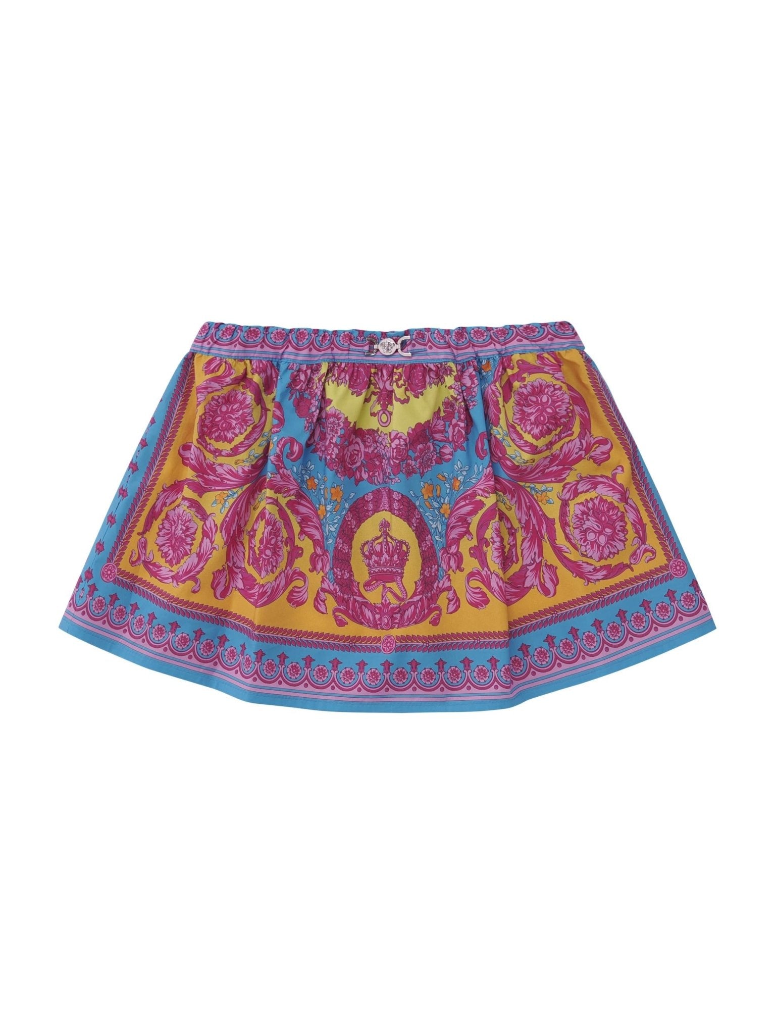 Gonna per neonata Versace Kids multicolor con stampa grafica - Rubino Kids