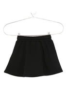 Gonna plissettata per bambina Moschino Kids nera con dettaglio logo - Rubino Kids