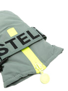 Guanti da neve per bambini Stella McCartney Kids verdi a strappo con dettaglio con logo - Rubino Kids