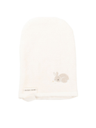 Guanto da bagno per neonati Avery Row beige in cotone biologico - Rubino Kids