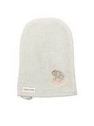 Guanto da bagno per neonati Avery Row verde in cotone biologico - Rubino Kids