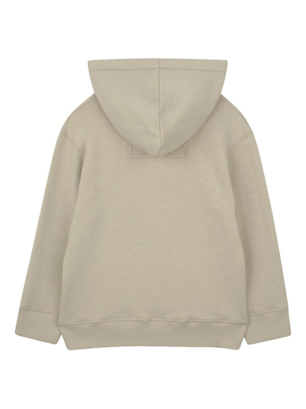Felpa per bambino Givenchy Kids beige con cappuccio H31095 192 GIVENCHY KIDS 