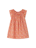 Abito dorato per bambina Bonpoint rosso con maniche ad aletta C05XDRW00001 651A BONPOINT 