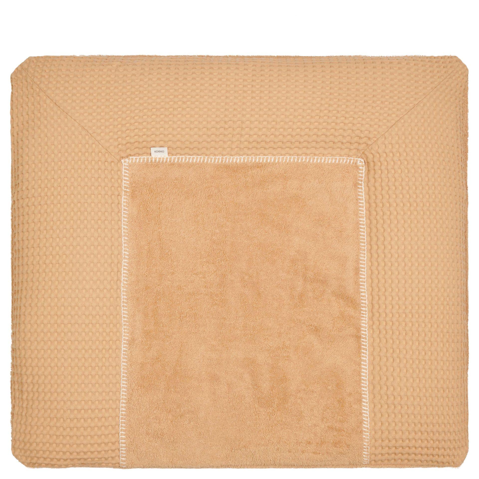 Copri fasciatoio Koeka Amsterdam Bonn naturale marrone con tessuto a nido d'ape 1015-10-026 905 KOEKA 