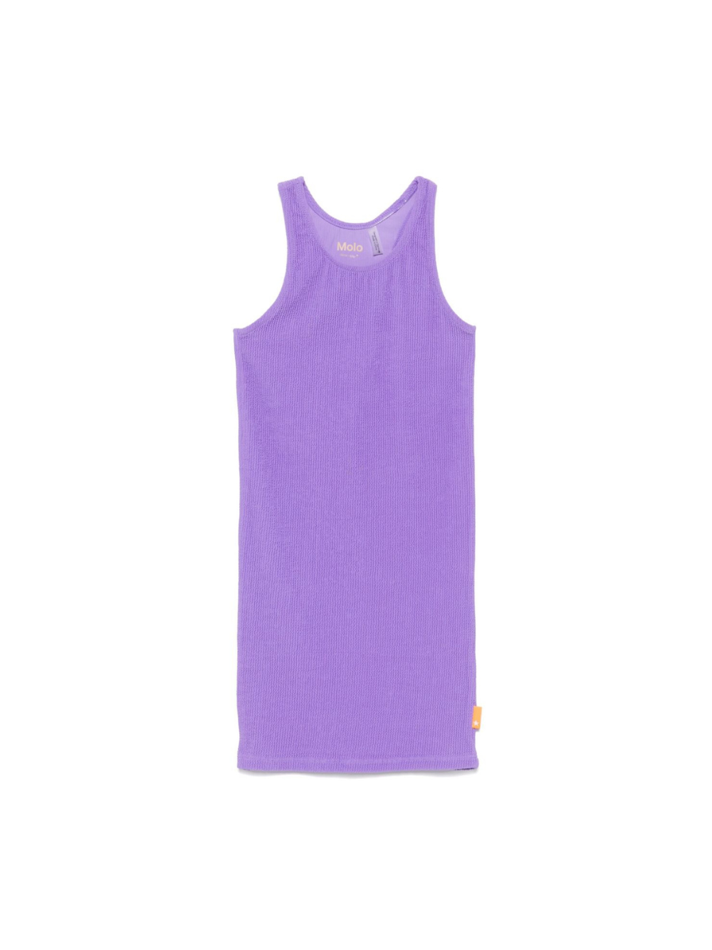 Abito per bambina Molo Cailey viola con mini logo sul lato 2S25E101 5403 MOLO 