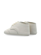 Scarpe primi passi per neonato Bonpoint bianco con lacci S05PSOL00001 003 BONPOINT 