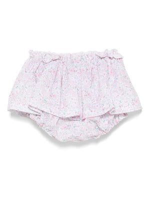 Mariella Ferrari pink floral skirt for baby girls