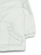 Giubbino per neonata Moncler Kids verde chiaro con chiusura a zip L19511A0001153A5E 91Z MONCLER ENFANT 