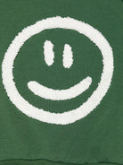 Felpa per neonato Molo verde con motivo a stampa 6W25J206 5533 MOLO 