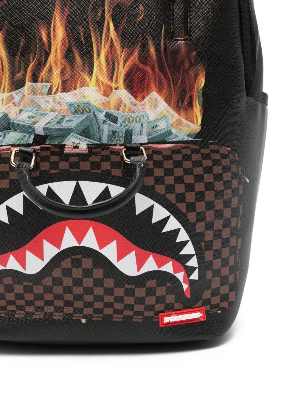 Zaino per bambino Sprayground kid multicolore con stampa grafica 910B7675 NSZ SPRAYGROUND 