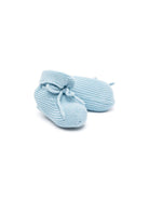 Scarpe primi passi per neonato Paz Rodriguez azzurre con fiocco 018-11710 031 H56 PaZ RODRIGUEZ 
