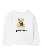 Maglione per neonata Burberry Kids bianco Thomas Bear 8108918 A1464 BURBERRY KIDS 