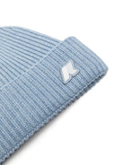 Berretto per bambini K-Way Kids azzurro con applicazione con logo K1151RW KA3 K-WAY KIDS 