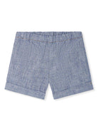 Shorts Ecady per neonata Bonpoint blu con vita elasticizzata S05YBEW00007 015A BONPOINT 