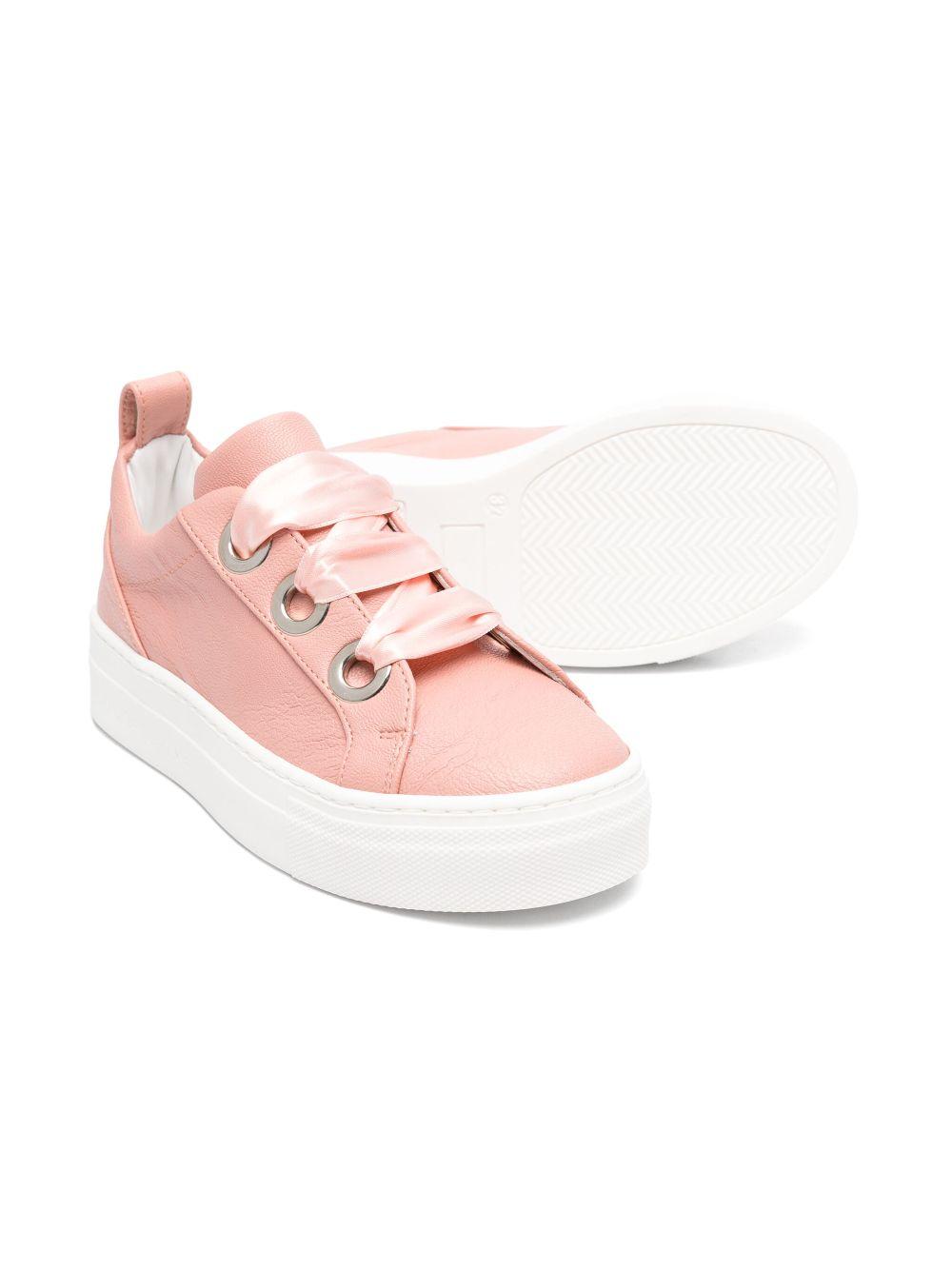 Sneakers per bambina Colorichiari rosa con soletta in pelle con logo FJ958172 3839 84 COLORICHIARI 