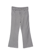 Pantaloni gessati per bambina John Richmond Junior grigi con decorazione sul retro RGA25183PA BLUE VAPOR JOHN RICHMOND JUNIOR 