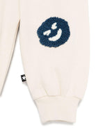 Pantaloni sportivi per neonato Molo Simeon beige con motivo smiley 6S25I206 8894 MOLO 