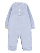 Tuta intera per neonato Gensami kids blu con applicazione TU-ALP-WE SKY BLUE GENSAMI 