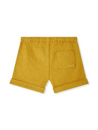 Shorts Ecady per neonata Bonpoint giallo con vita elasticizzata S05YBEW00003 030A BONPOINT 