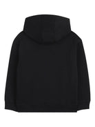 Felpa per bambino Hugo Kids nera con logo sul davanti G01007 09B Hugo 
