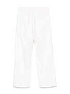Pantaloni per bambino Paolo Pecora Kids bianco con coulisse PP3915 GESSO PAOLO PECORA KIDS 