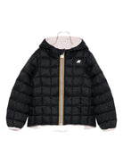 Giacca reversibile per bambina K Way Kids rosa con chiusura lampo K5123QW BBQ K-WAY KIDS 