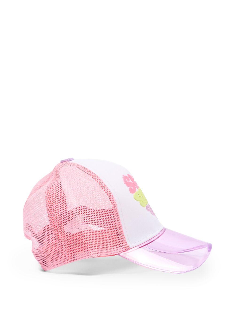 Cappello per bambina Billieblush rosa con logo U22014 10P BILLIEBLUSH 