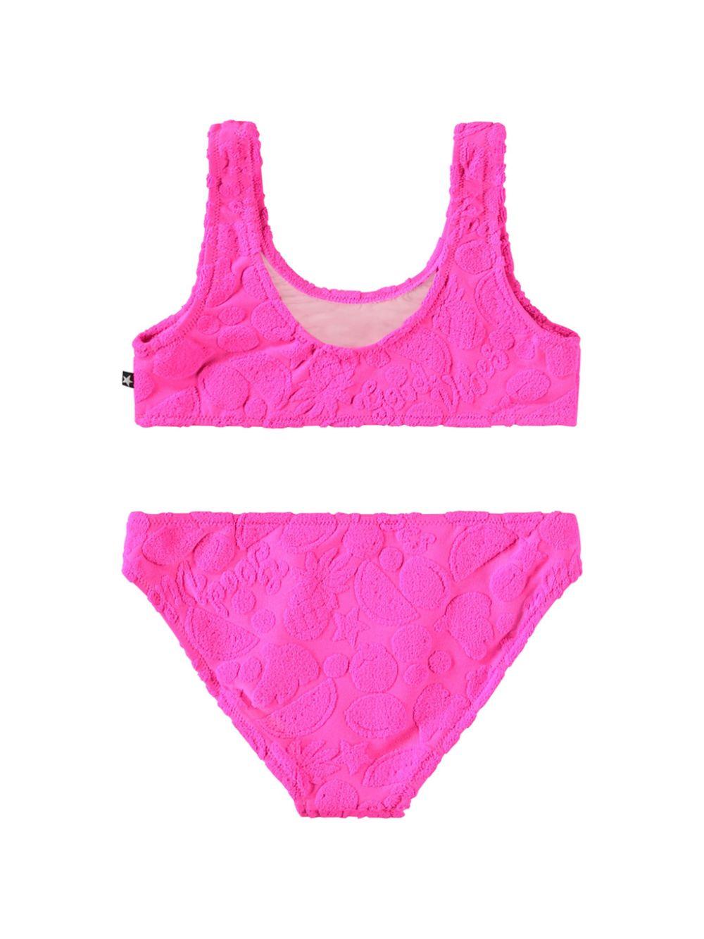 Set bikini Nola per bambina Molo fucsia con scollo a U 8S25P110 9252 MOLO 