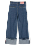 Jeans slim per bambina Elisabetta Franchi La Mia Bambina blu con passanti EFPA253CDF006 4005 ElISABETTA FRANCHI 