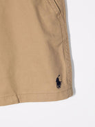 Shorts cargo per bambino Ralph Lauren Kids beige con tasce posteriori 855350 002 Ralph Lauren kids 