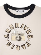 T-shirt per bambino Bonpoint Akiva bianco con stampa sul davanti P05BTSK00001 104 BONPOINT 