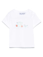 T-shirt per neonato Tartine Et Chocolat bianco con stampa CA10041 51 TArtine & Chocolat 