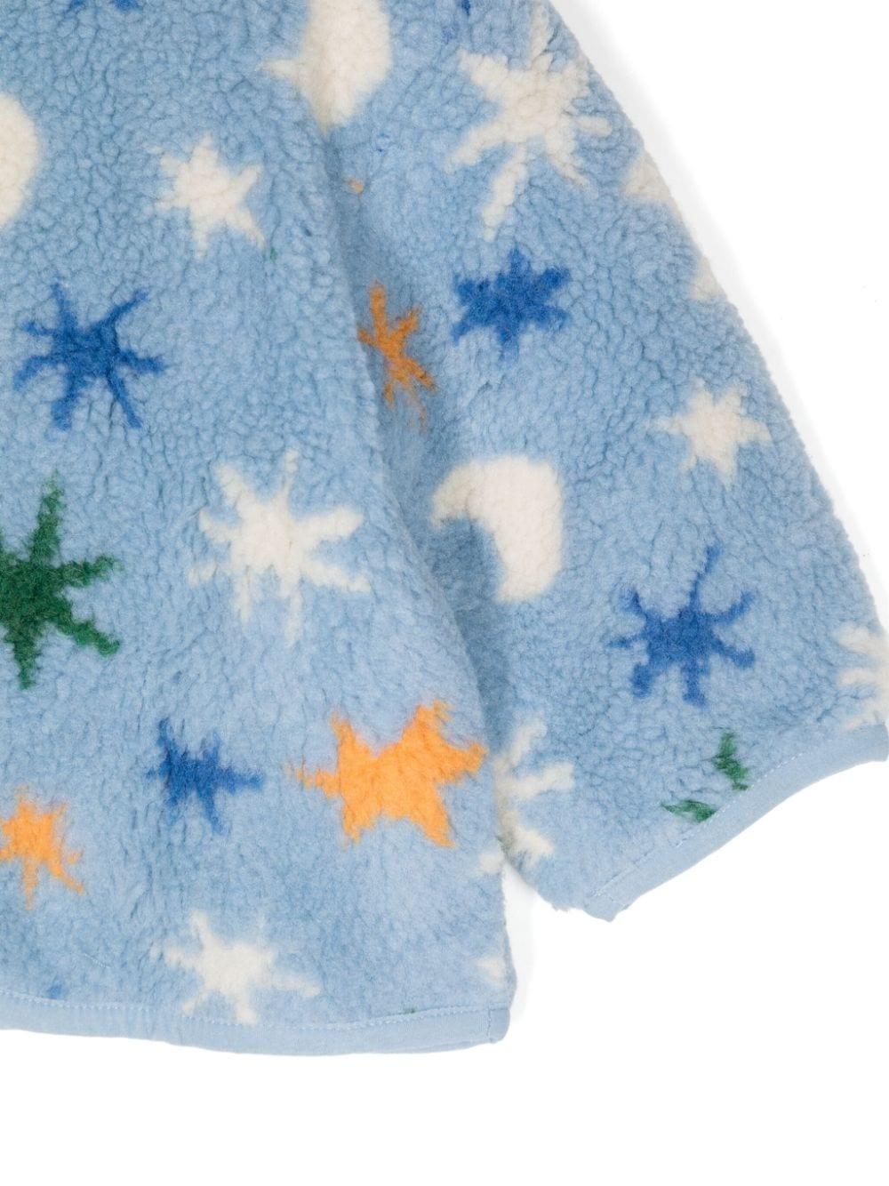 Giubbino per neonato Stella McCartney Kids azzurro a fantasia TV2517 Z2262 626MC STELLA McCARTNEY KIDS 