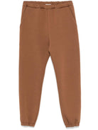 Pantaloni Honey 91 per donna THE M marrone con caviglie elasticizzate HONEY91 CAFFE THE M 
