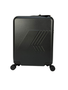 Trolley Eudoxie Logo per bambini K-Way Kids nero con guscio in policabornato K81372W USY K-WAY KIDS 